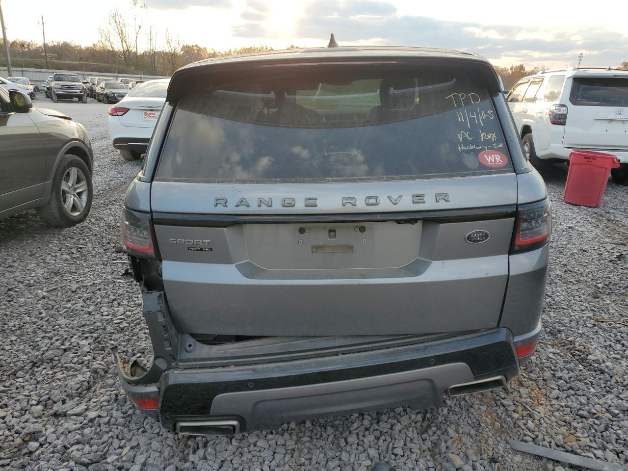 2020 Land Rover Range Rover Sport P525 Hse VIN: SALWR2SEXLA892656 Lot: 93479265