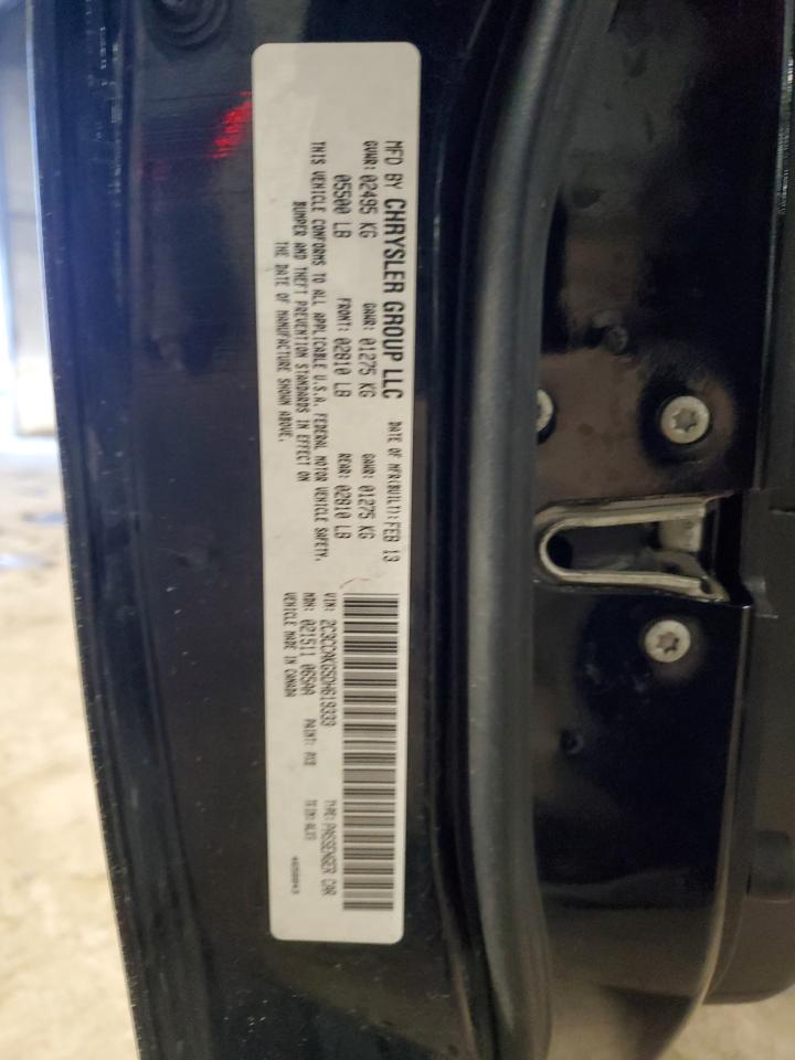 2013 Chrysler 300C VIN: 2C3CCAKG5DH619333 Lot: 91108475