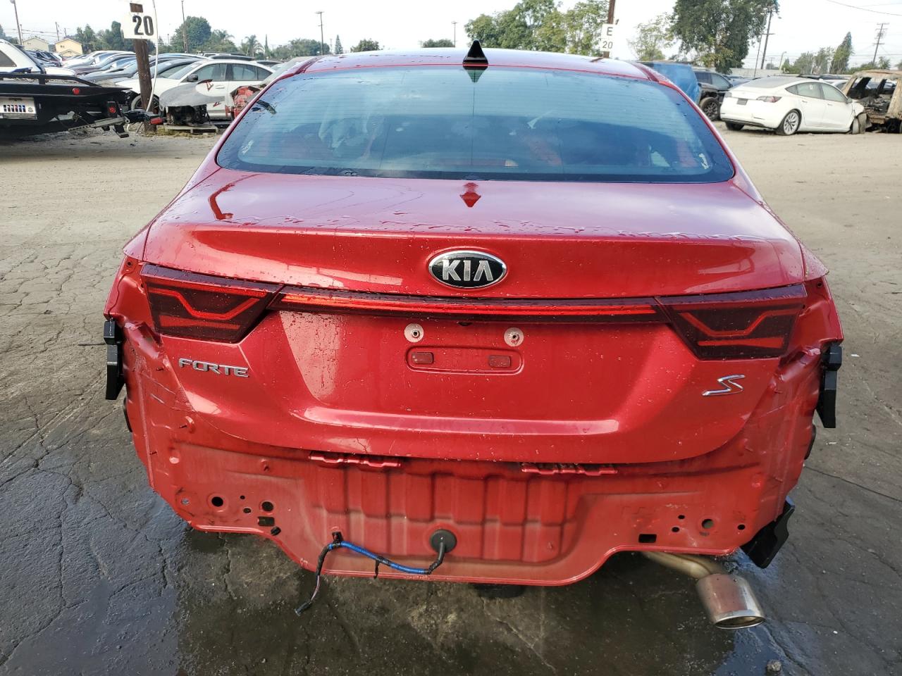 2019 Kia Forte Gt Line VIN: 3KPF34AD0KE012962 Lot: 91908405