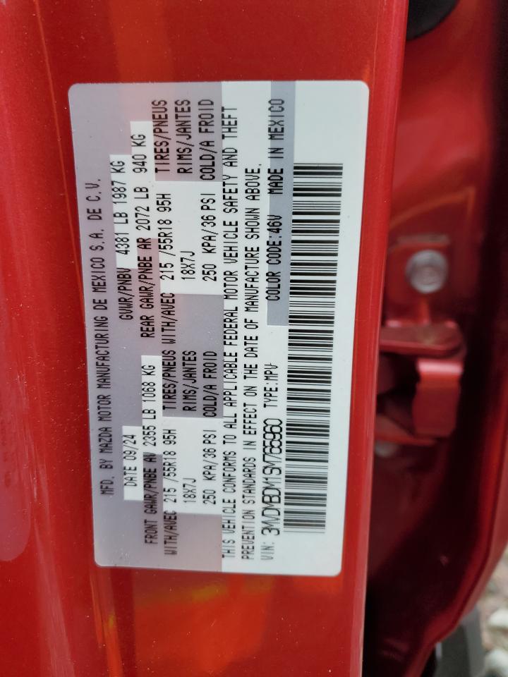 2025 Mazda Cx-30 Premium VIN: 3MVDMBDM1SM765960 Lot: 92846505