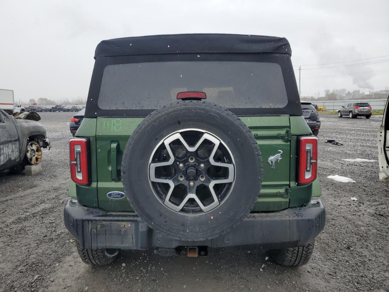 2022 Ford Bronco Base VIN: 1FMEE5DPXNLB36133 Lot: 92297145