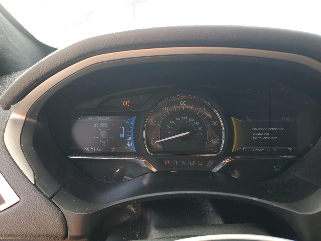 2017 Lincoln Mkz Hybrid Reserve VIN: 3LN6L5MU1HR660387 Lot: 90757145