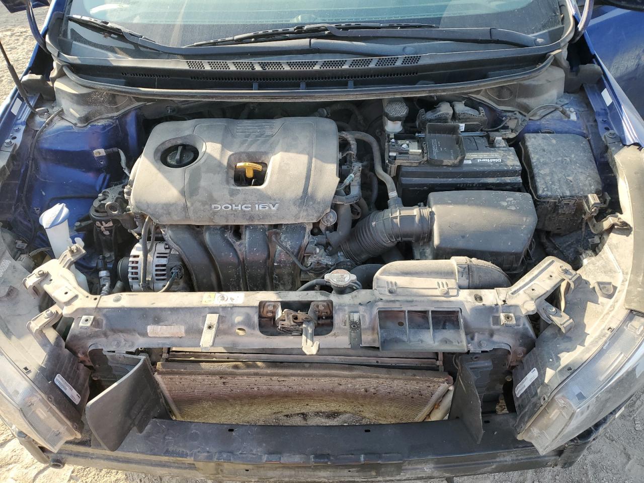 2017 Kia Forte Lx VIN: 3KPFL4A71HE082585 Lot: 92709695