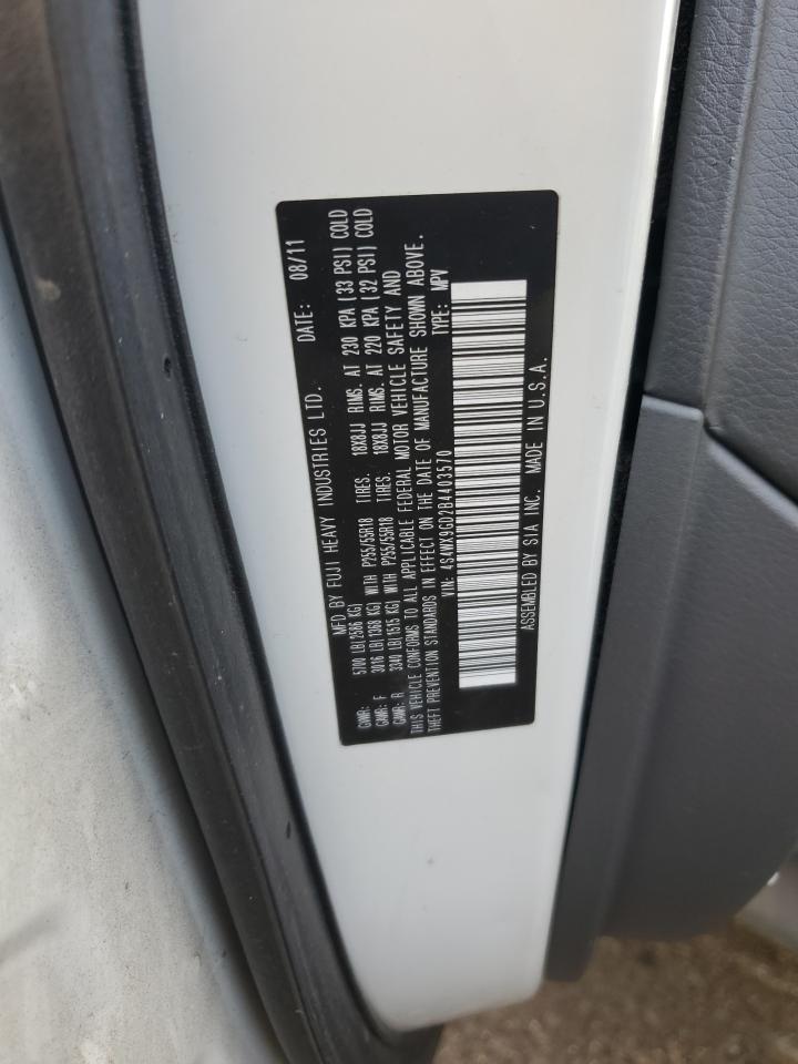 2011 Subaru Tribeca Limited VIN: 4S4WX9GD2B4403570 Lot: 92749785