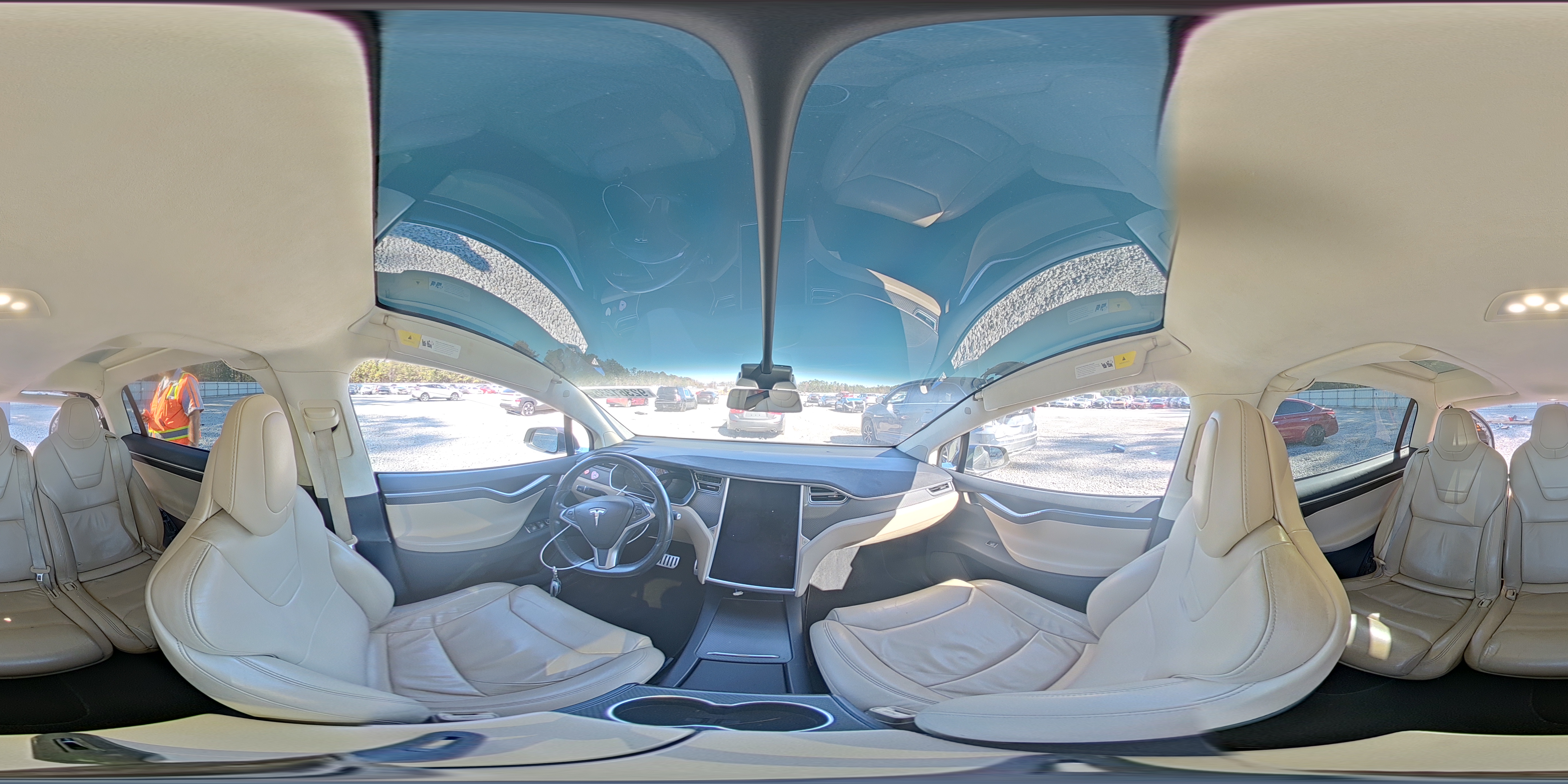 2017 Tesla Model X VIN: 5YJXCAE46HF045190 Lot: 92361235