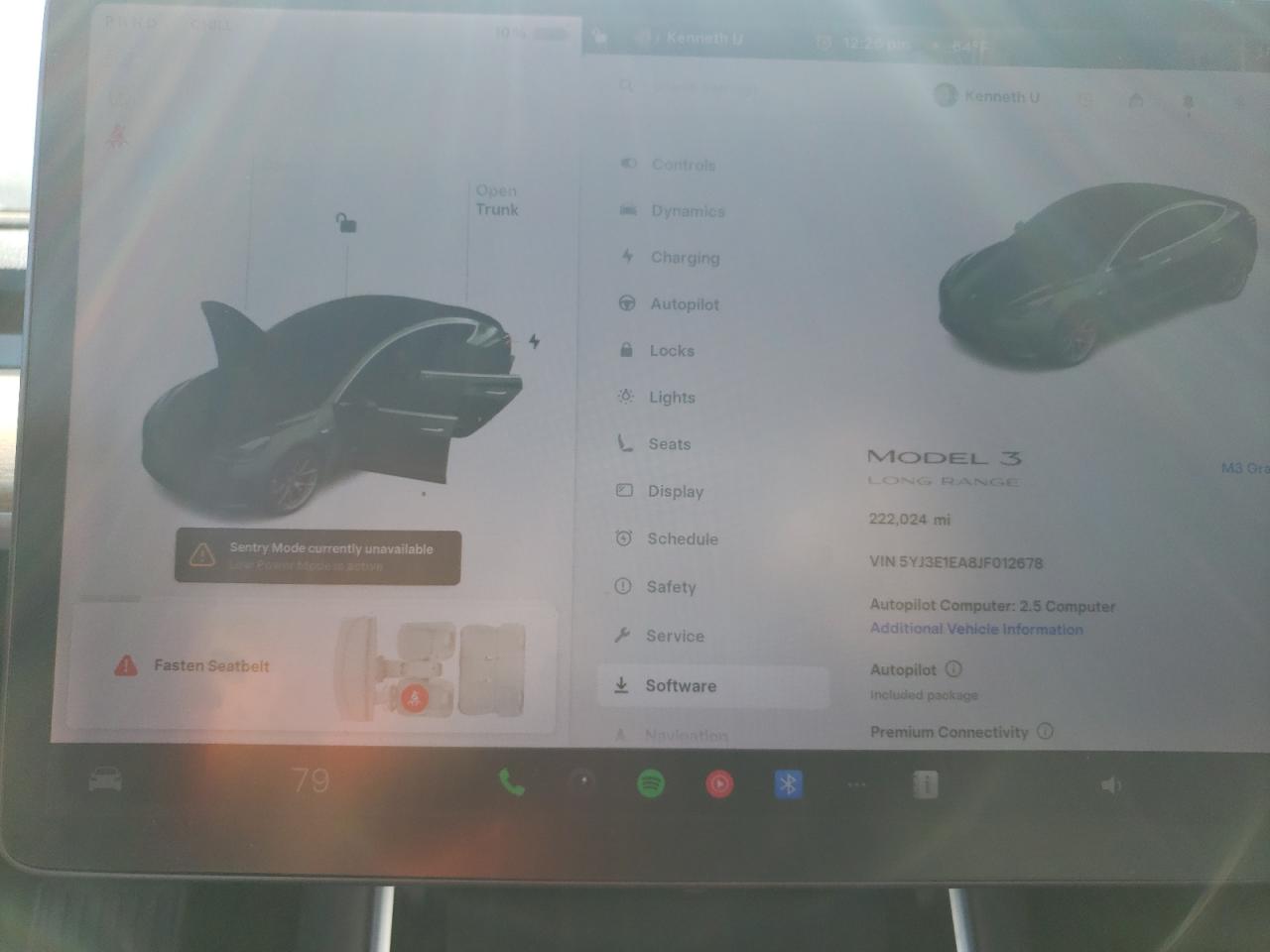 2018 Tesla Model 3 VIN: 5YJ3E1EA8JF012678 Lot: 92855195