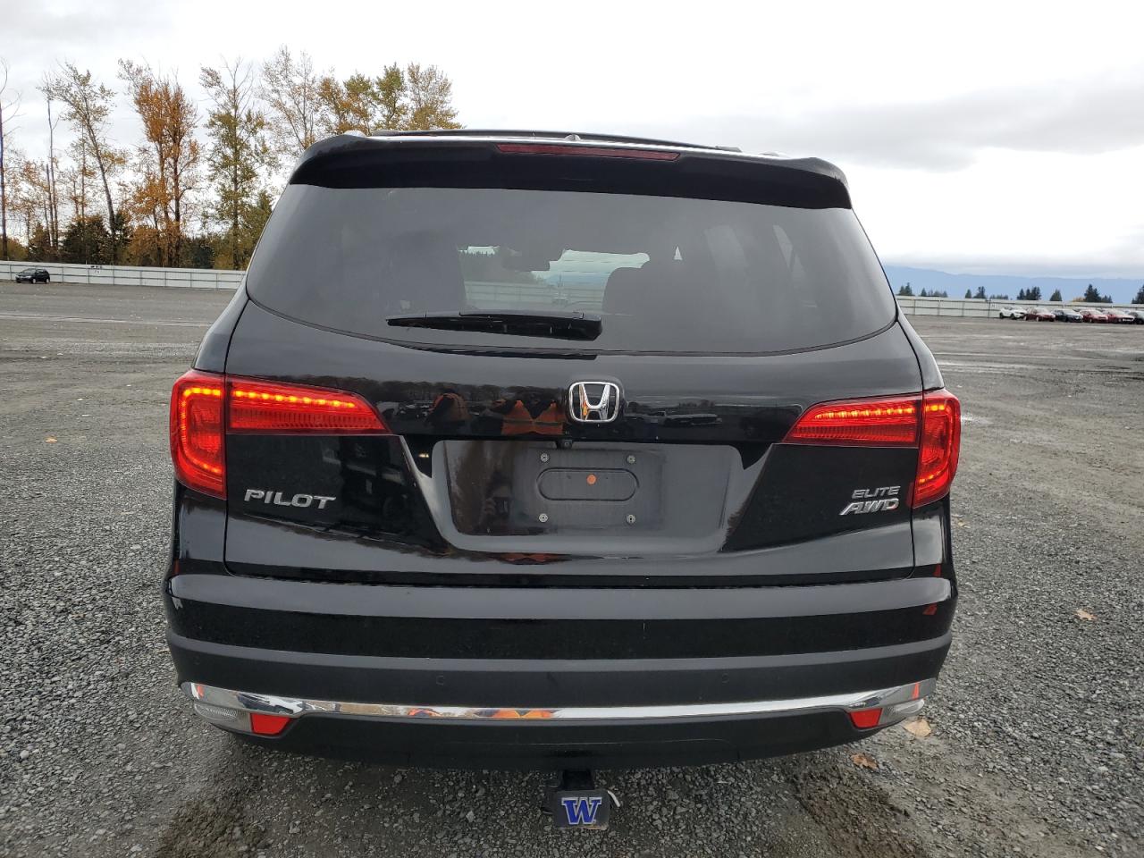 2017 Honda Pilot Elite VIN: 5FNYF6H00HB079398 Lot: 91130895