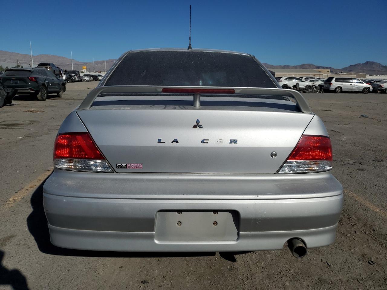 2003 Mitsubishi Lancer Oz Rally VIN: JA3AJ86EX3U052296 Lot: 92273575