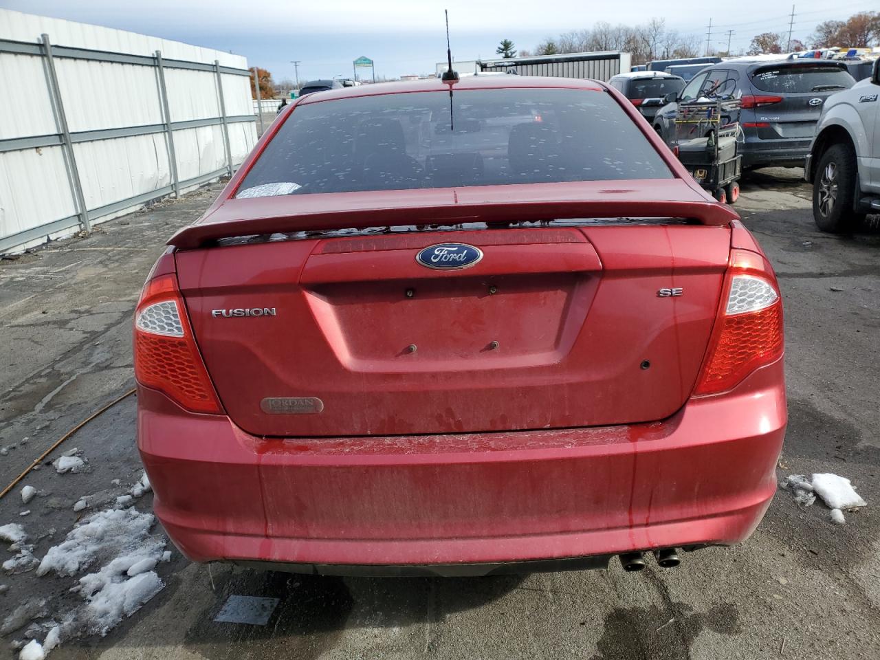 2010 Ford Fusion Se VIN: 3FAHP0HA1AR381974 Lot: 91471285