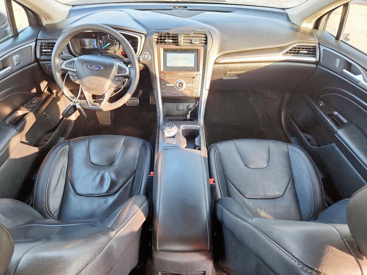 2017 Ford Fusion Titanium Hev VIN: 3FA6P0RUXHR384172 Lot: 92831225