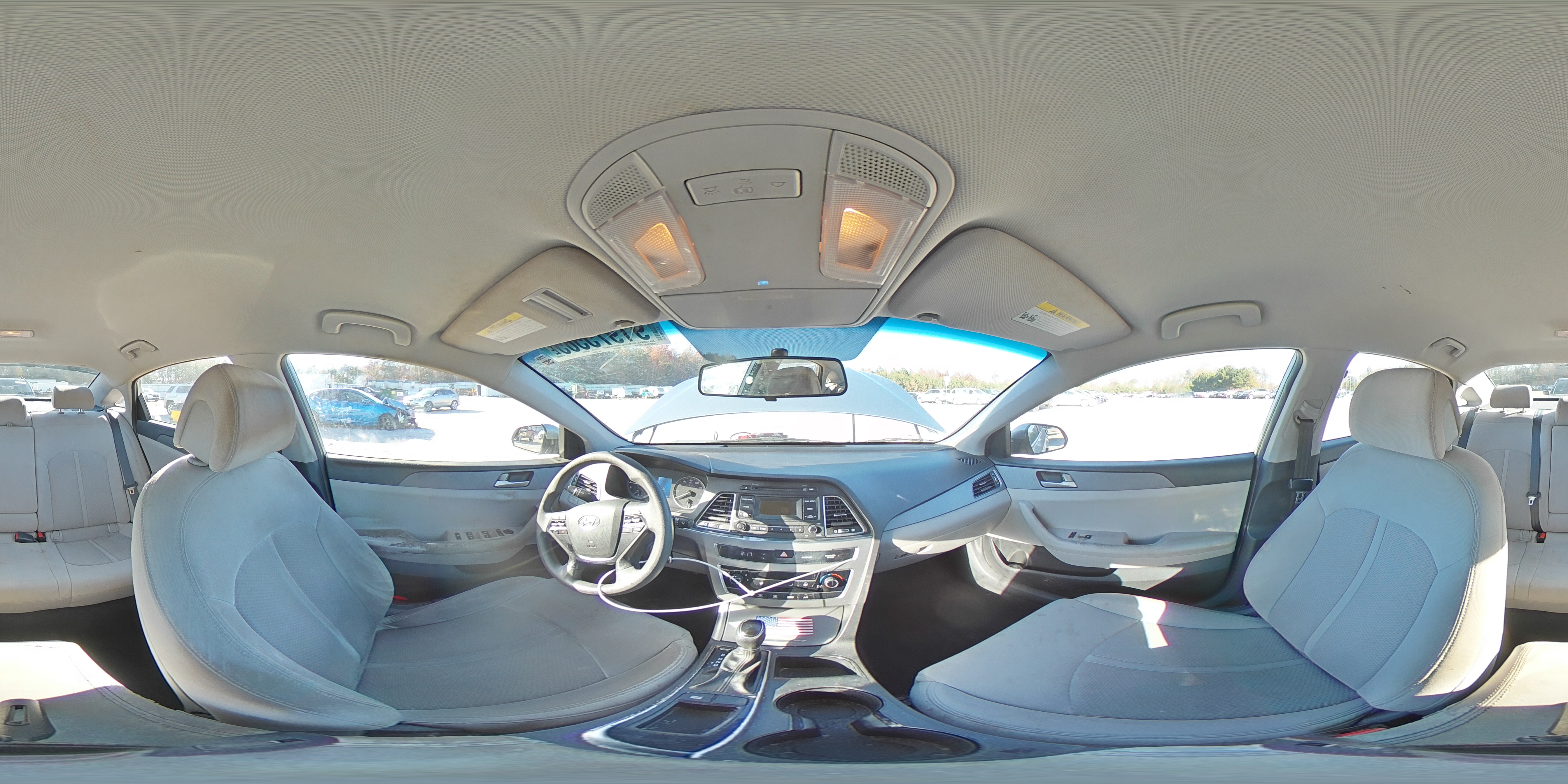 2017 Hyundai Sonata Se VIN: 5NPE24AF1HH586586 Lot: 91975565