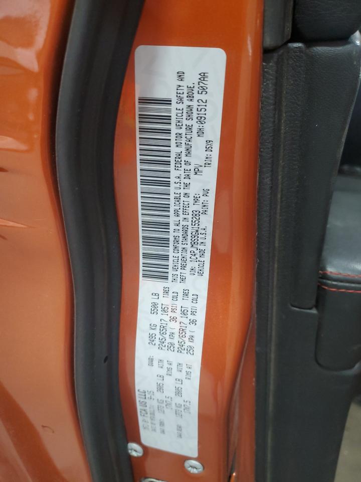 2016 Jeep Cherokee Trailhawk VIN: 1C4PJMBS9GW155283 Lot: 91601895