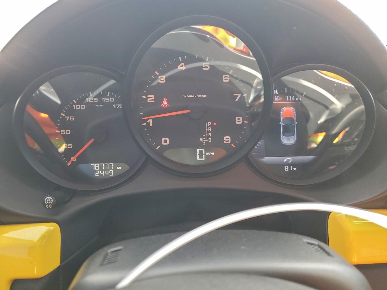 2015 Porsche Boxster VIN: WP0CA2A81FK110160 Lot: 93679465