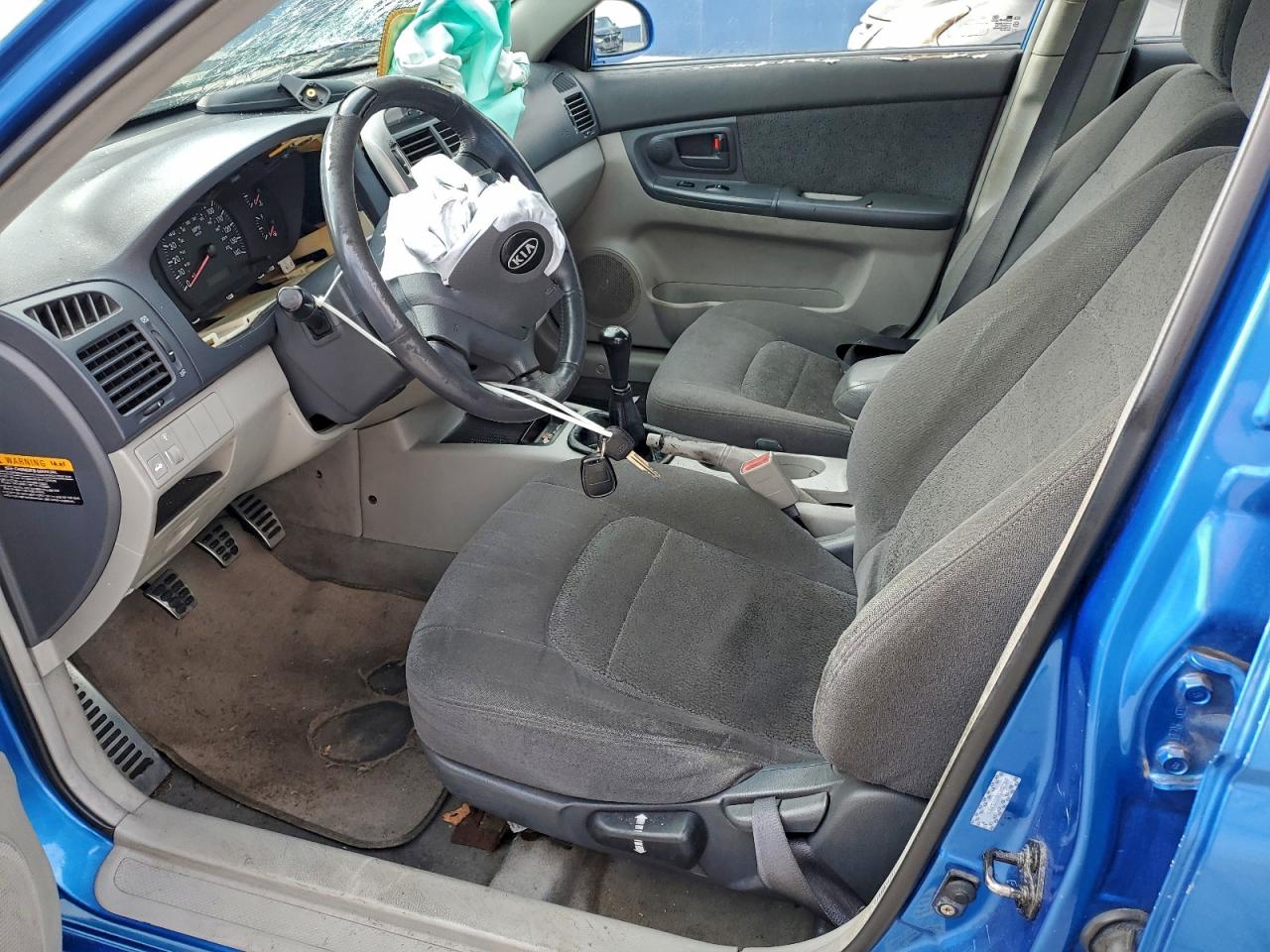 2005 Kia Spectra Lx VIN: KNAFE121X55192316 Lot: 94276945