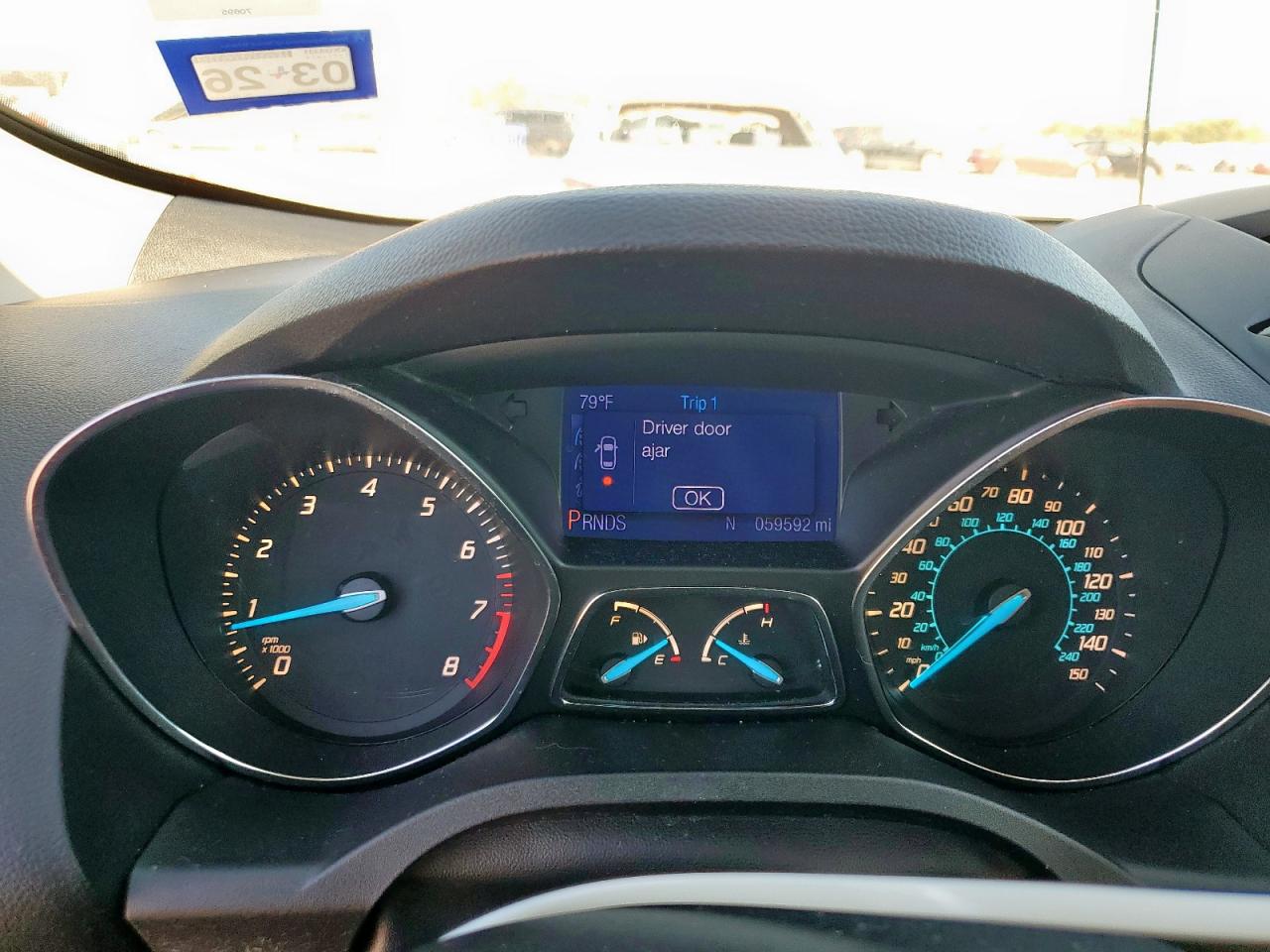 2013 Ford Escape S VIN: 1FMCU0F79DUB54805 Lot: 91609845