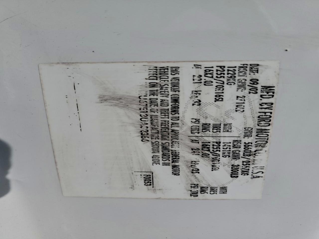 2003 Ford Explorer Sport Trac VIN: 1FMZU67E13UA32366 Lot: 94493695