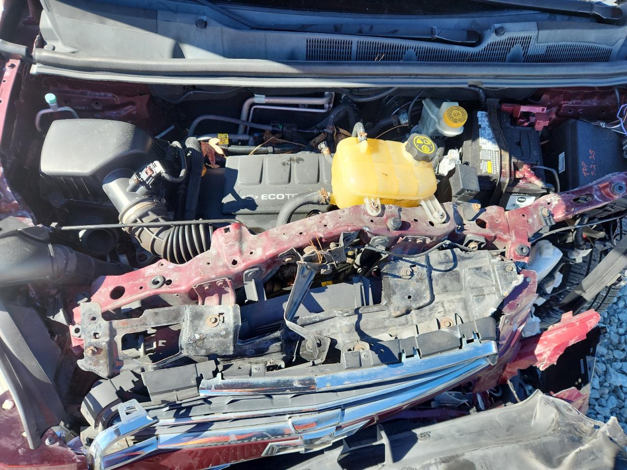 2016 Chevrolet Trax Ls VIN: 3GNCJKSB2GL121962 Lot: 91921665