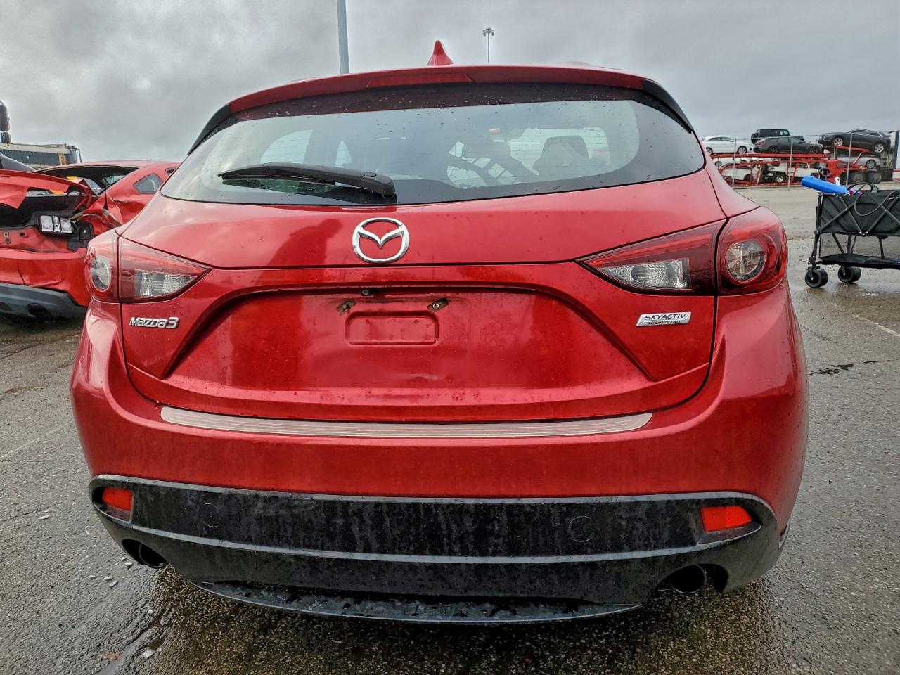 2015 Mazda 3 Grand Touring VIN: JM1BM1M3XF1256477 Lot: 94288325