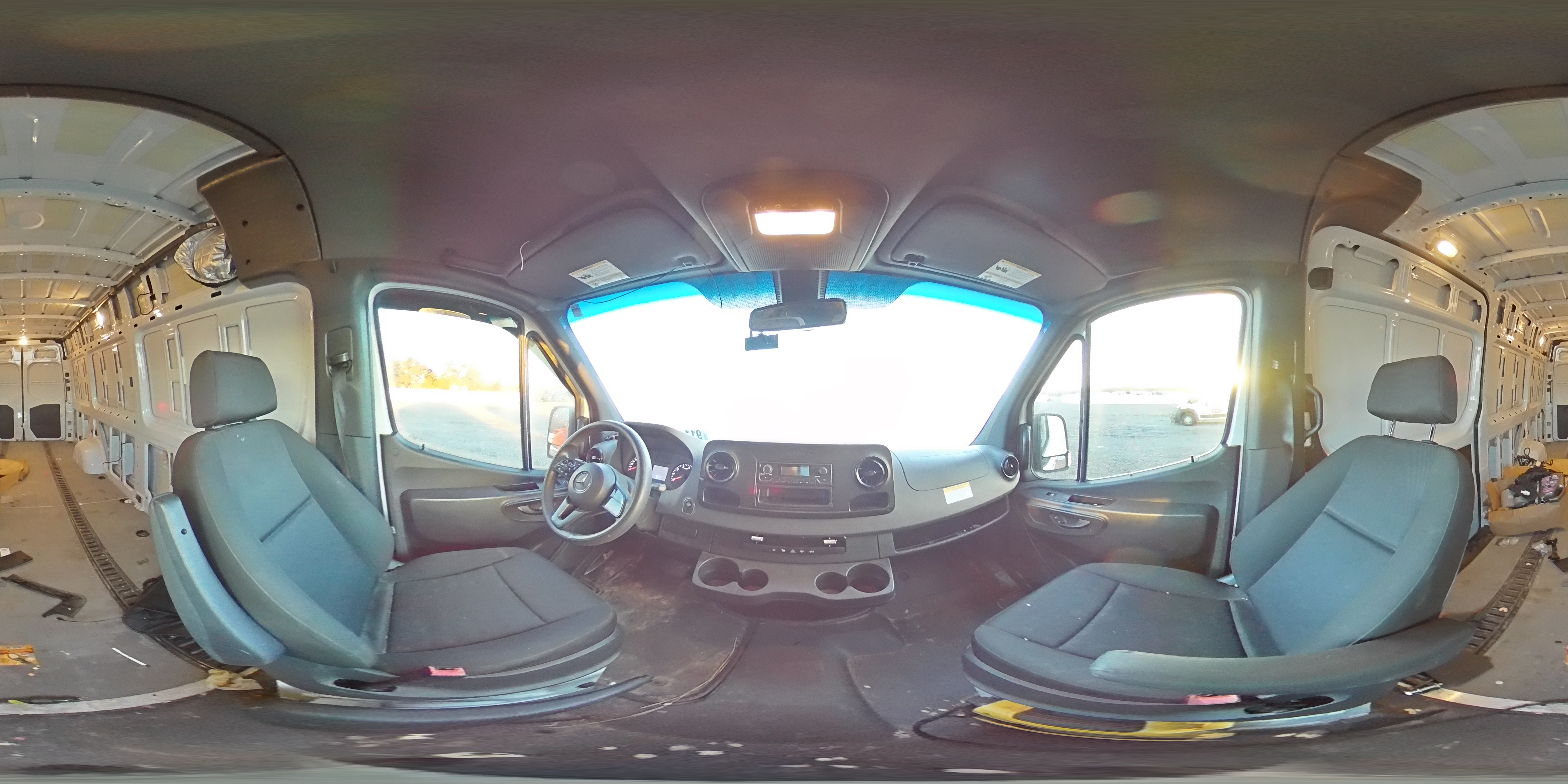 2023 Mercedes Benz Sprinter Delivery Van VIN: W1Y40CHY9PT134569 Lot: 91141825