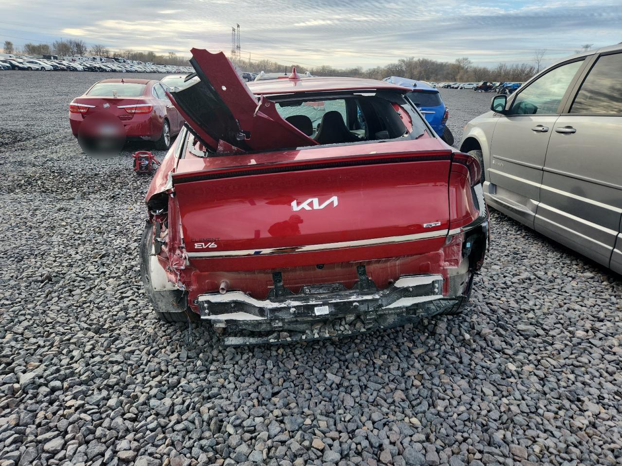 2023 Kia Ev6 Gt VIN: KNDC5DLE9P5125640 Lot: 93109195