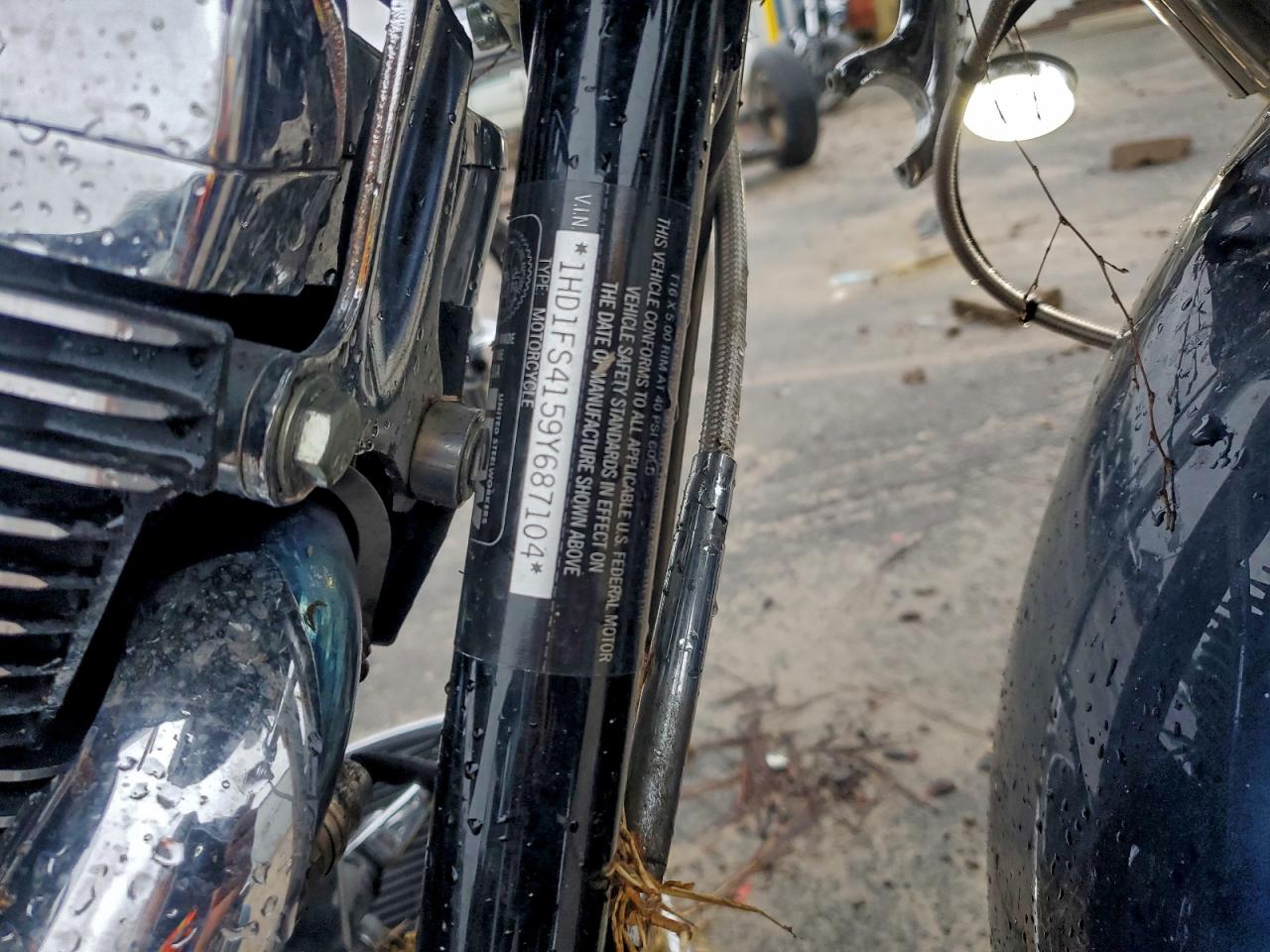 2009 Harley-Davidson Fltr VIN: 1HD1FS4159Y687104 Lot: 93650735