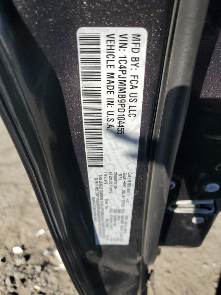 2023 Jeep Cherokee Altitude Lux VIN: 1C4PJMMB9PD104455 Lot: 91473195