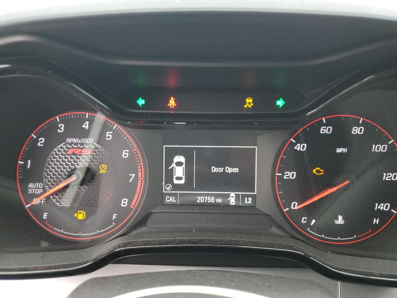 2024 Chevrolet Trax 1Rs VIN: KL77LGE21RC076215 Lot: 93720145