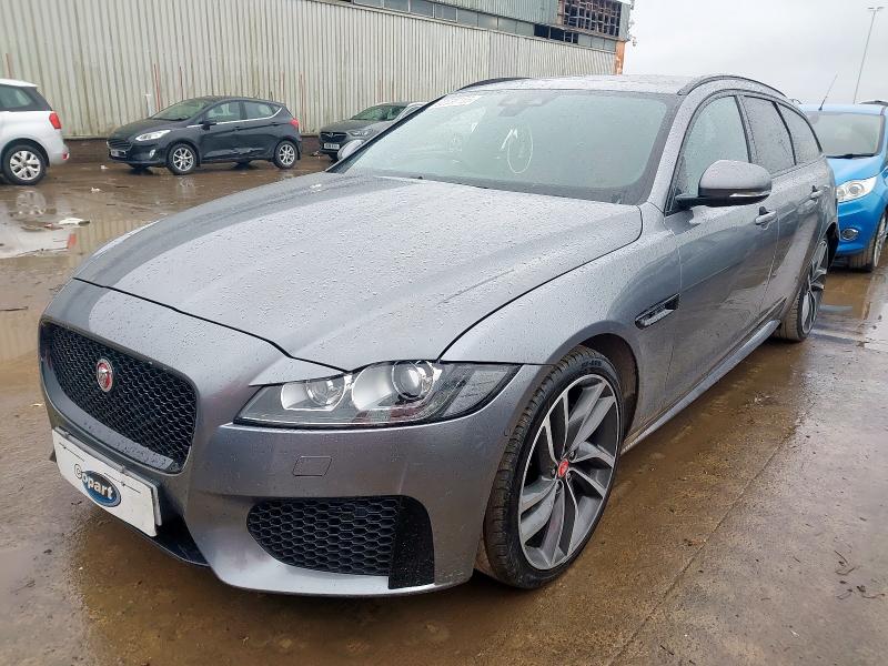 2019 JAGUAR XF 2.0D [180] CHEQUERED FLAG 5DR AUTO AWD for sale at Copart PETERLEE