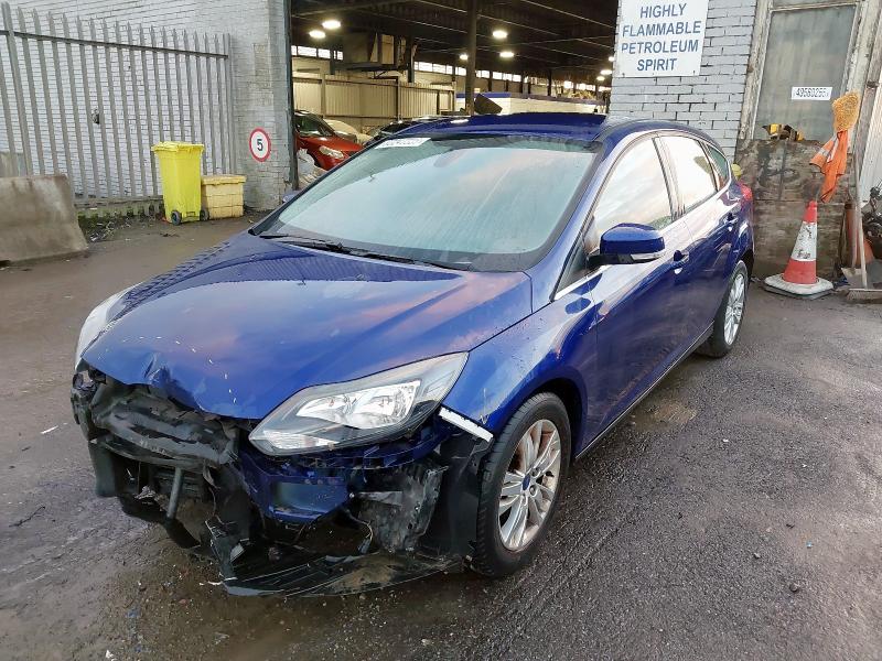 2014 FORD FOCUS 1.0 125 ECOBOOST TITANIUM NAVIGATOR 5DR for sale at Copart PETERLEE