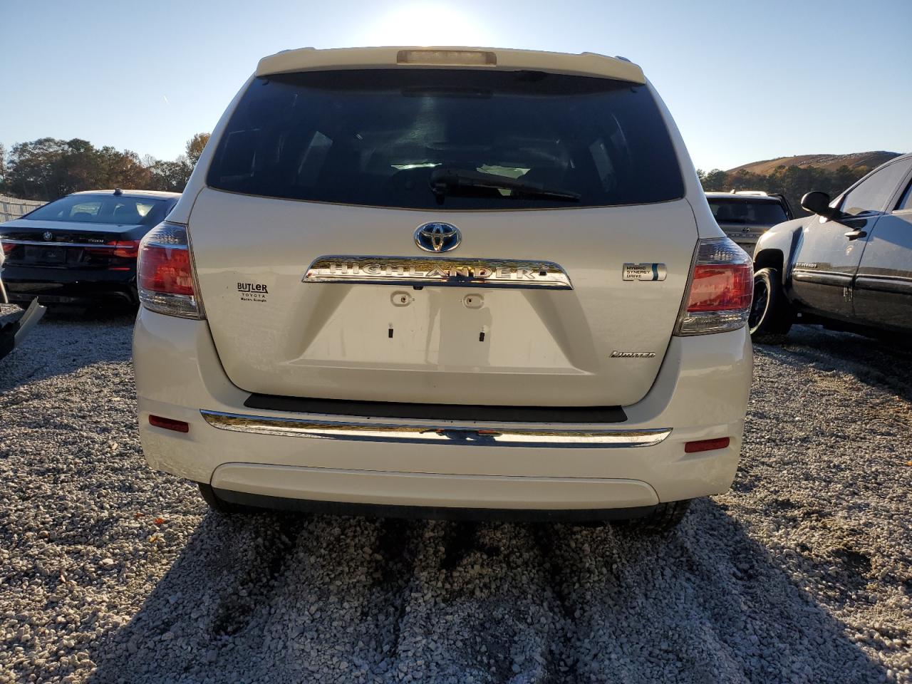 2012 Toyota Highlander Hybrid Limited VIN: JTEDC3EH6C2007693 Lot: 92249515