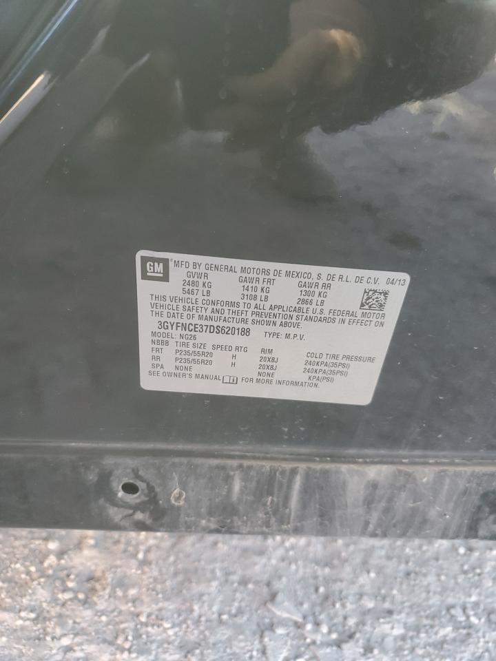 2013 Cadillac Srx Luxury Collection VIN: 3GYFNCE37DS620188 Lot: 90870745