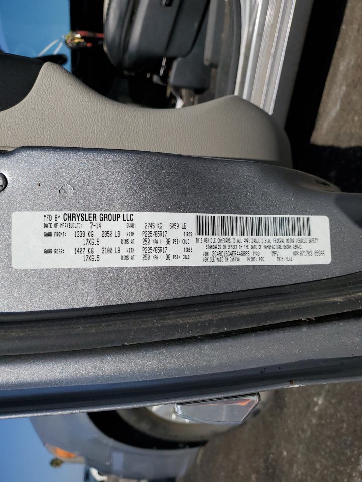 2014 Chrysler Town & Country Touring VIN: 2C4RC1BG4ER446888 Lot: 91513675