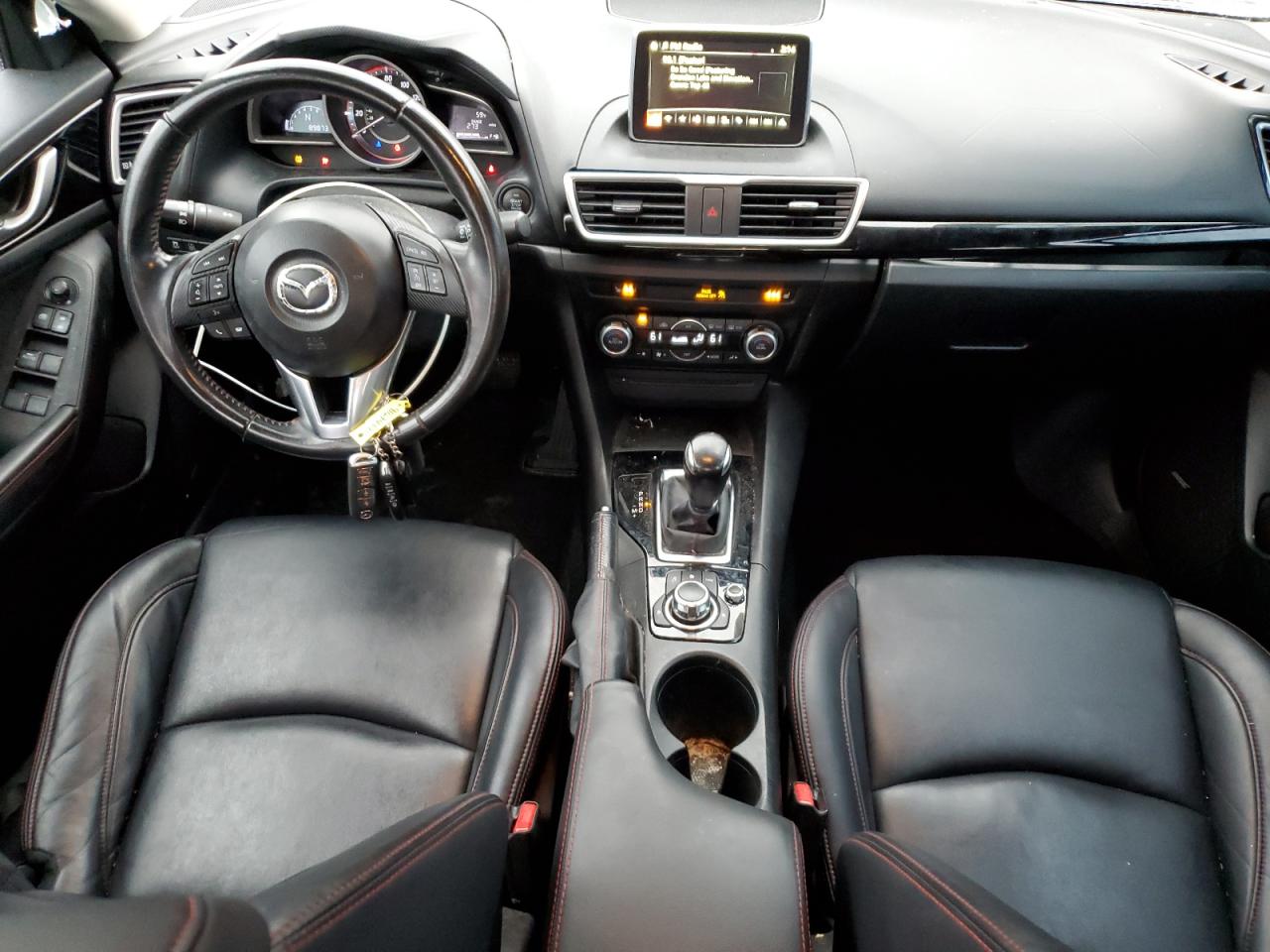 2016 Mazda 3 Grand Touring VIN: JM1BM1X75G1323244 Lot: 91674395