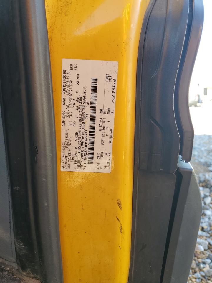 2015 Ford Transit T-250 VIN: 1FTNR2ZM4FKA77979 Lot: 89849815