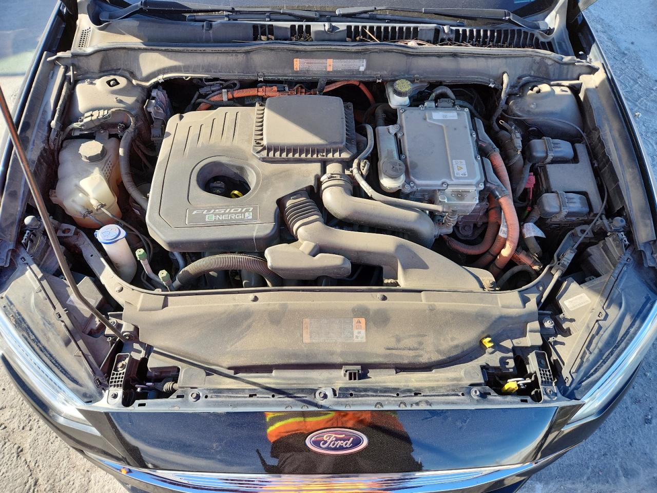 2017 Ford Fusion Titanium Phev VIN: 3FA6P0SU3HR209756 Lot: 92090275