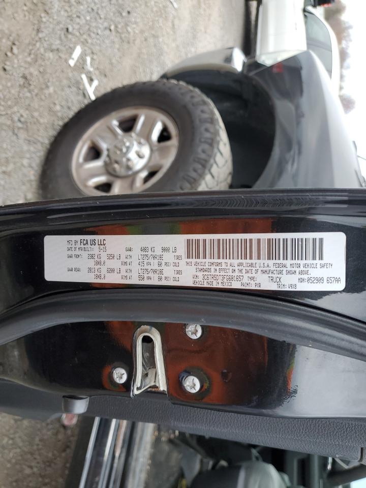 2015 Ram 2500 Slt VIN: 3C6TR5DT3FG681657 Lot: 93297145