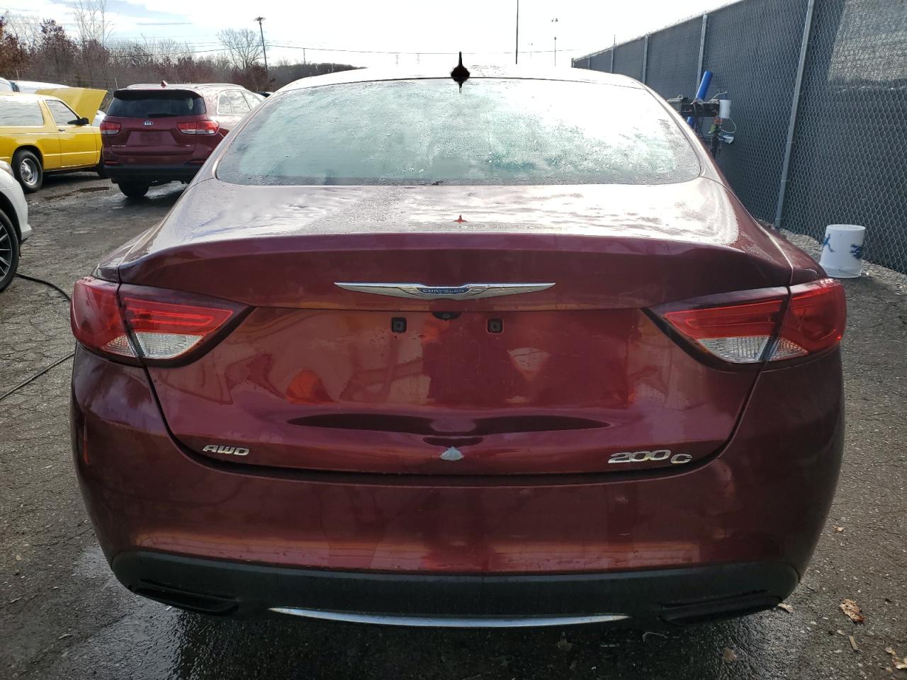 2015 Chrysler 200 C VIN: 1C3CCCEG0FN624330 Lot: 92374185
