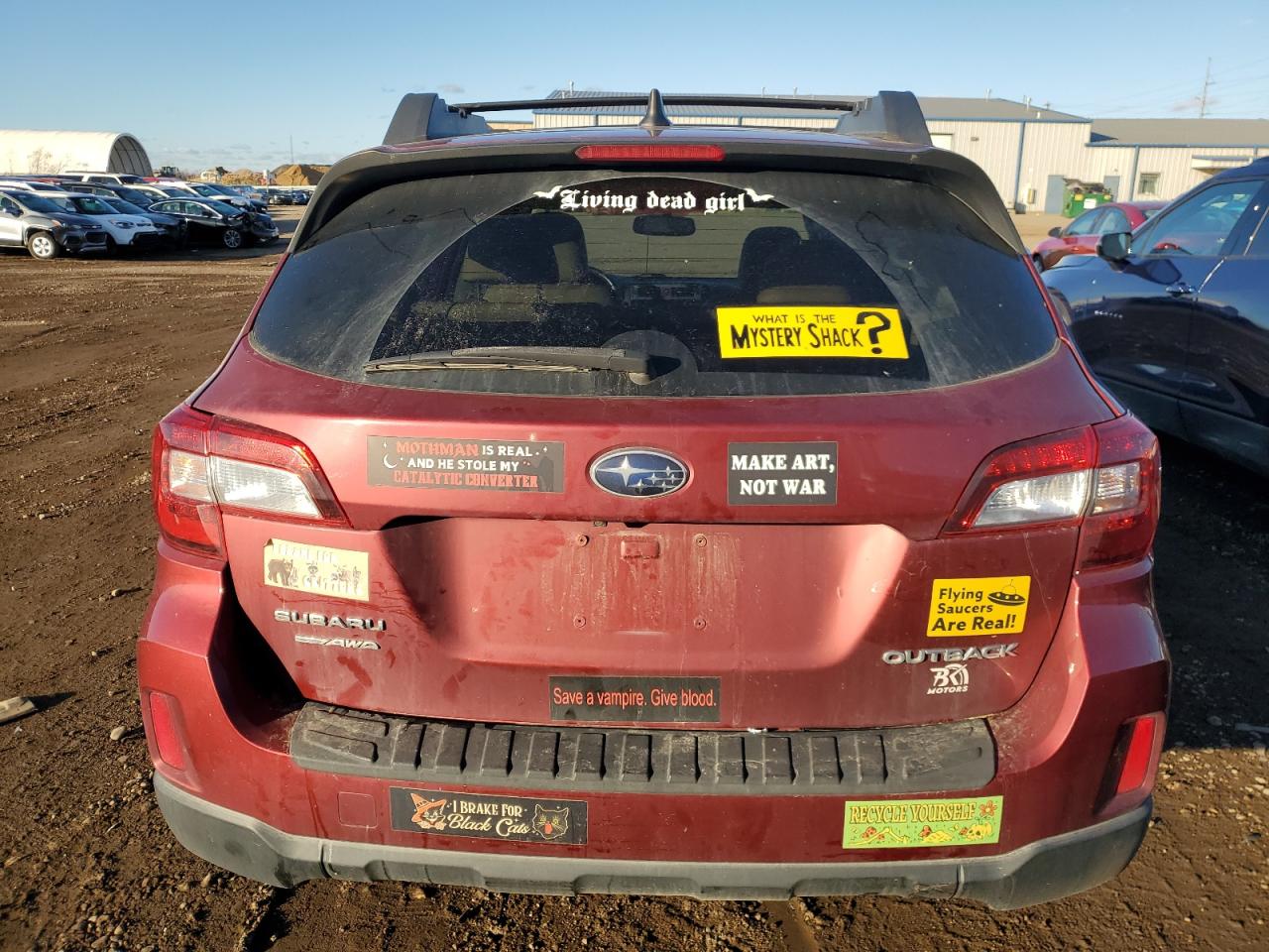 2016 Subaru Outback 2.5I Limited VIN: 4S4BSBNC5G3349564 Lot: 91658235