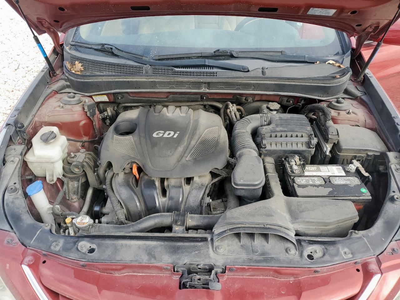 2013 Hyundai Sonata Gls VIN: 5NPEB4AC8DH696552 Lot: 93522175