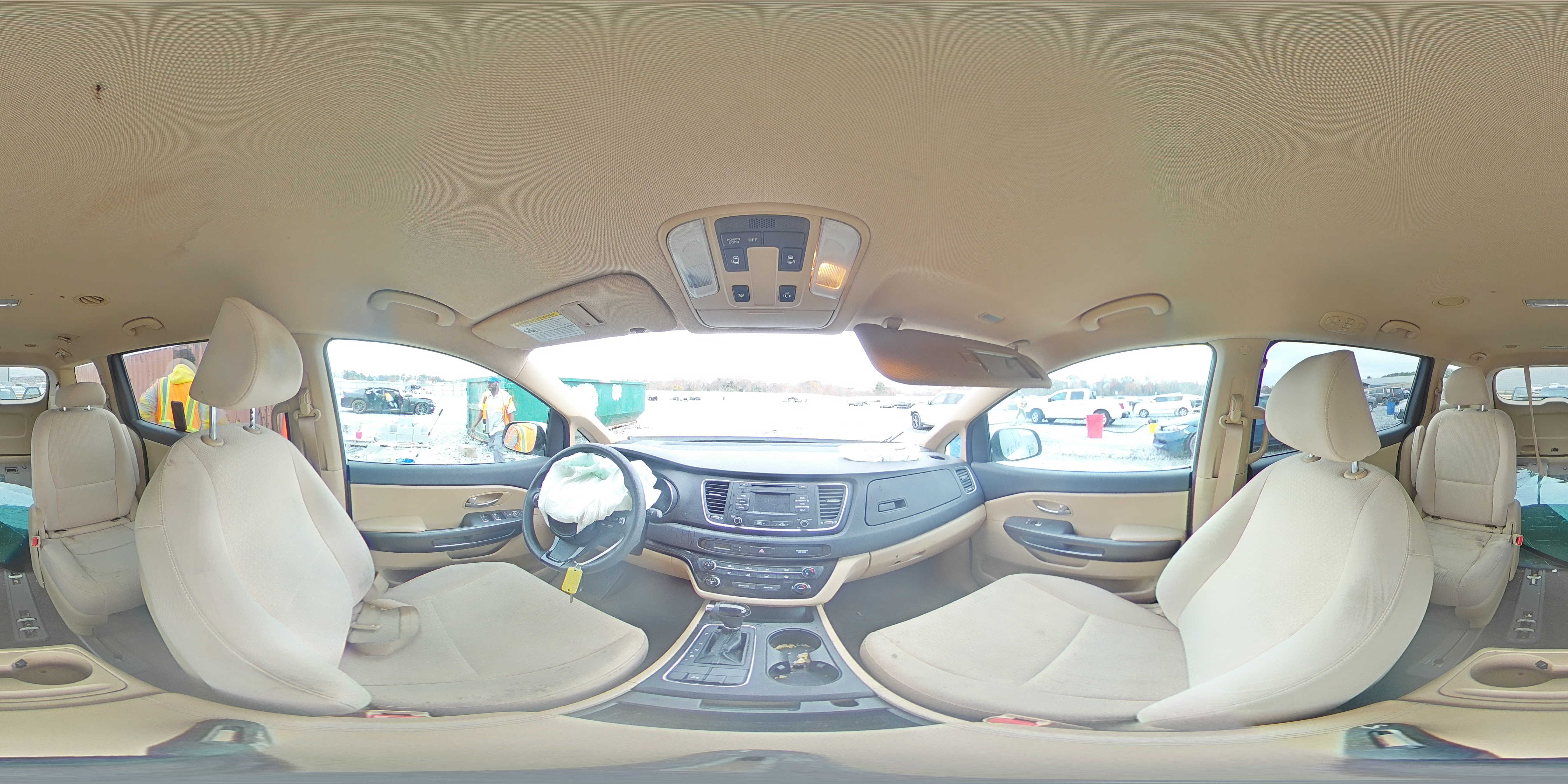 2017 Kia Sedona Lx VIN: KNDMB5C14H6234504 Lot: 93220465