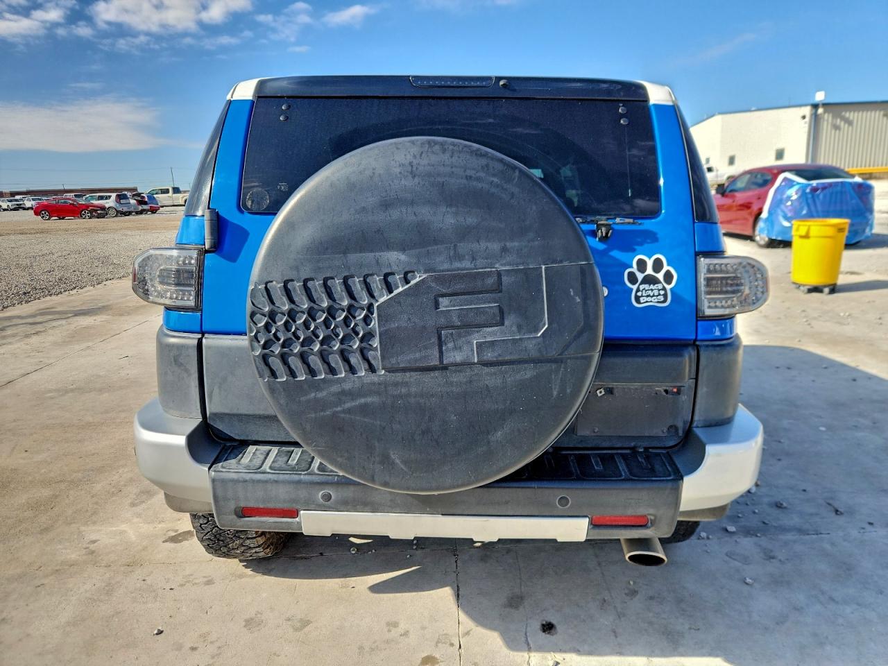 2007 Toyota Fj Cruiser VIN: JTEZU11F170009509 Lot: 93765175