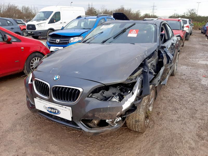 2016 BMW 2 SERIES 218I SPORT 2DR [NAV] STEP AUTO for sale at Copart BRISTOL