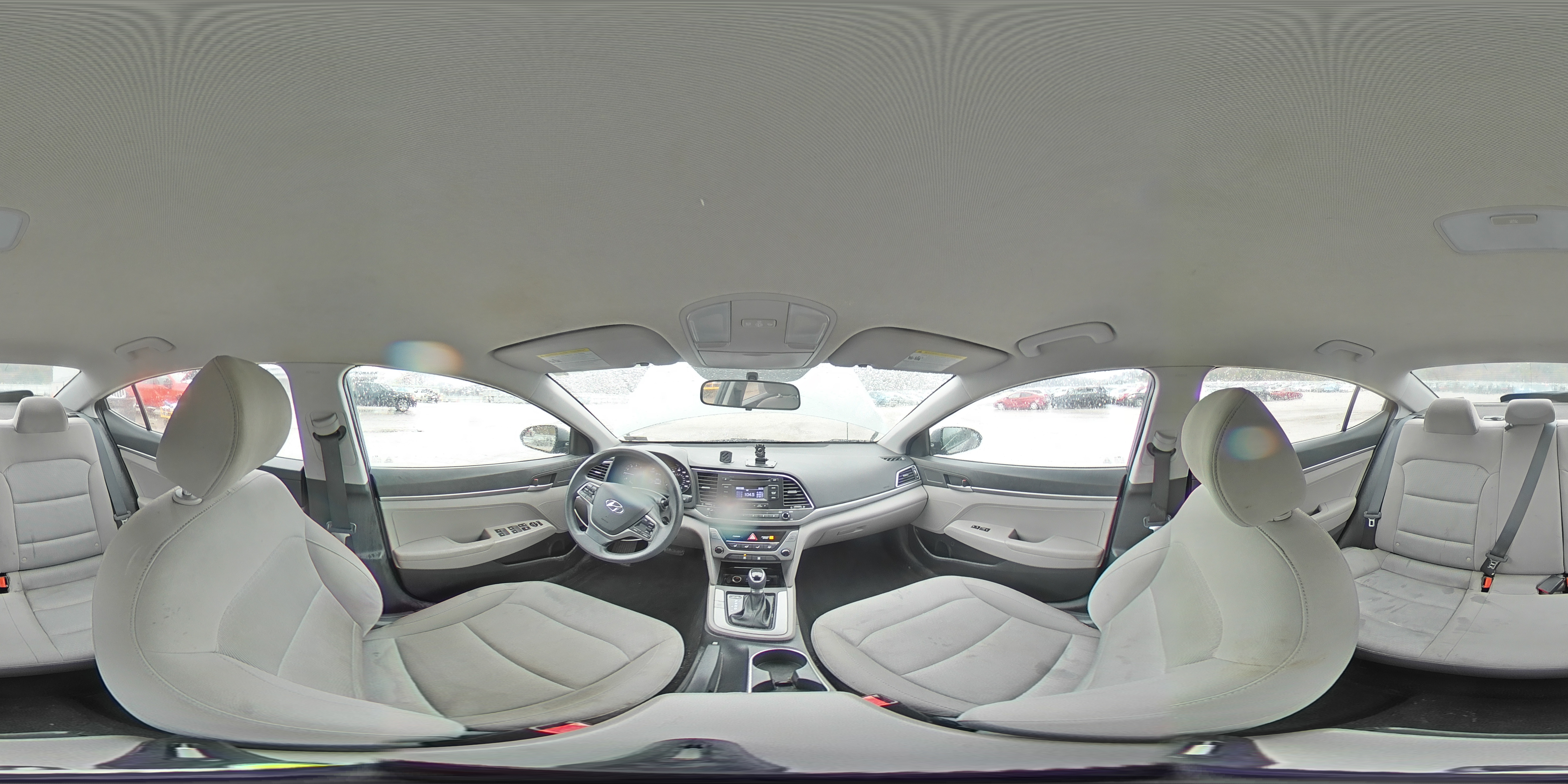 2017 Hyundai Elantra Se VIN: KMHD74LF8HU383965 Lot: 94086815