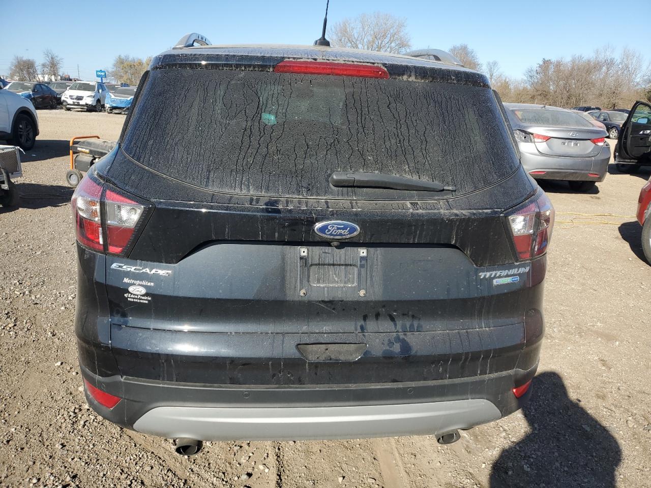 2017 Ford Escape Titanium VIN: 1FMCU9JDXHUD76812 Lot: 92005545