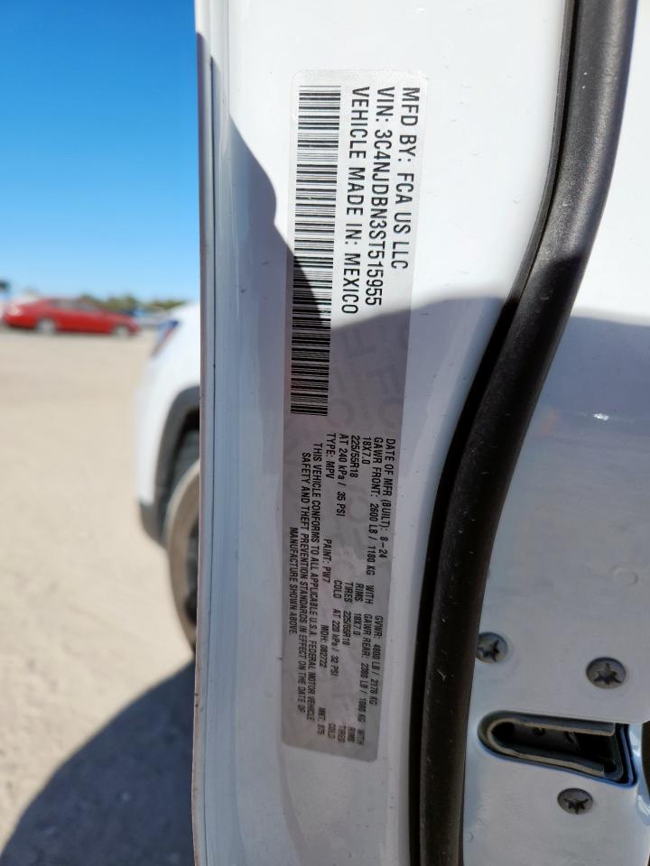 2025 Jeep Compass Latitude VIN: 3C4NJDBN3ST515955 Lot: 92194945