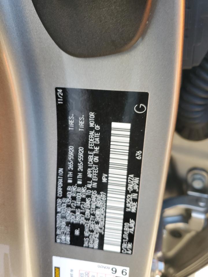 2024 Lexus Gx 550 Premium/Premium+ VIN: JTJTBCDX2R5031697 Lot: 86994925