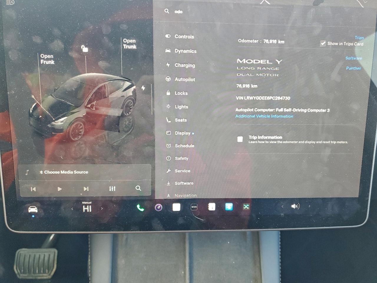 2023 Tesla Model Y VIN: LRWYGDEE6PC264730 Lot: 94545405