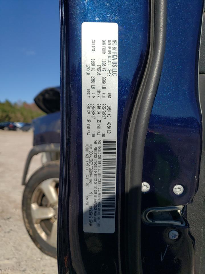 2018 Jeep Compass Latitude VIN: 3C4NJDBB7JT361044 Lot: 92227445