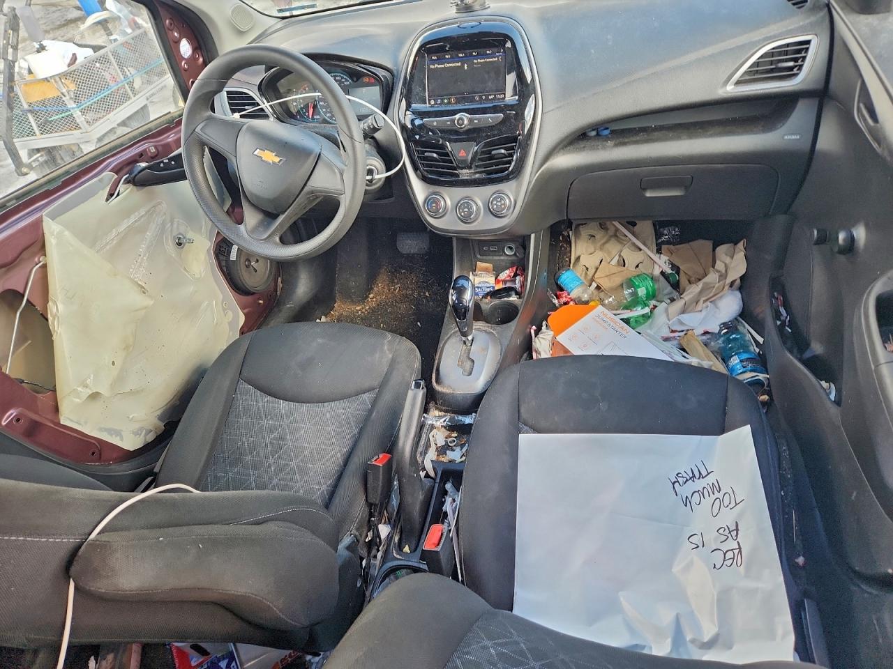 2019 Chevrolet Spark Ls VIN: KL8CB6SA4KC706687 Lot: 94606815