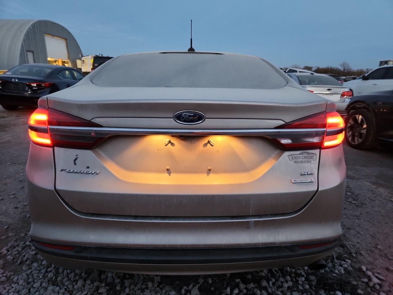 2017 Ford Fusion Se VIN: 3FA6P0HD1HR316666 Lot: 93200295